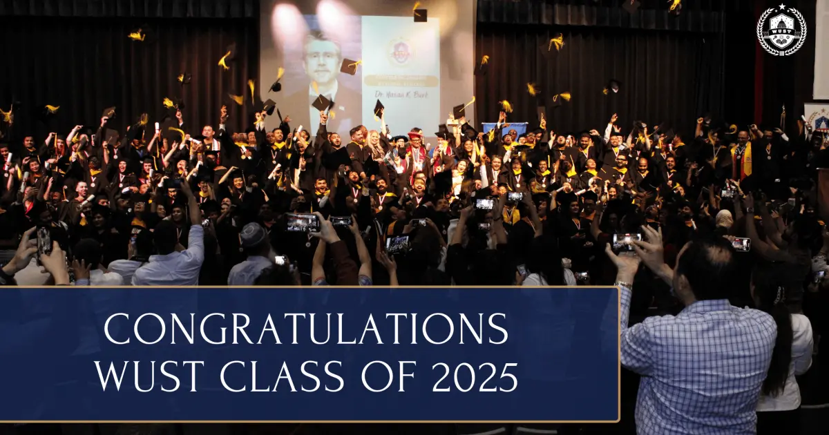 Celebrating the WUST Class of 2025