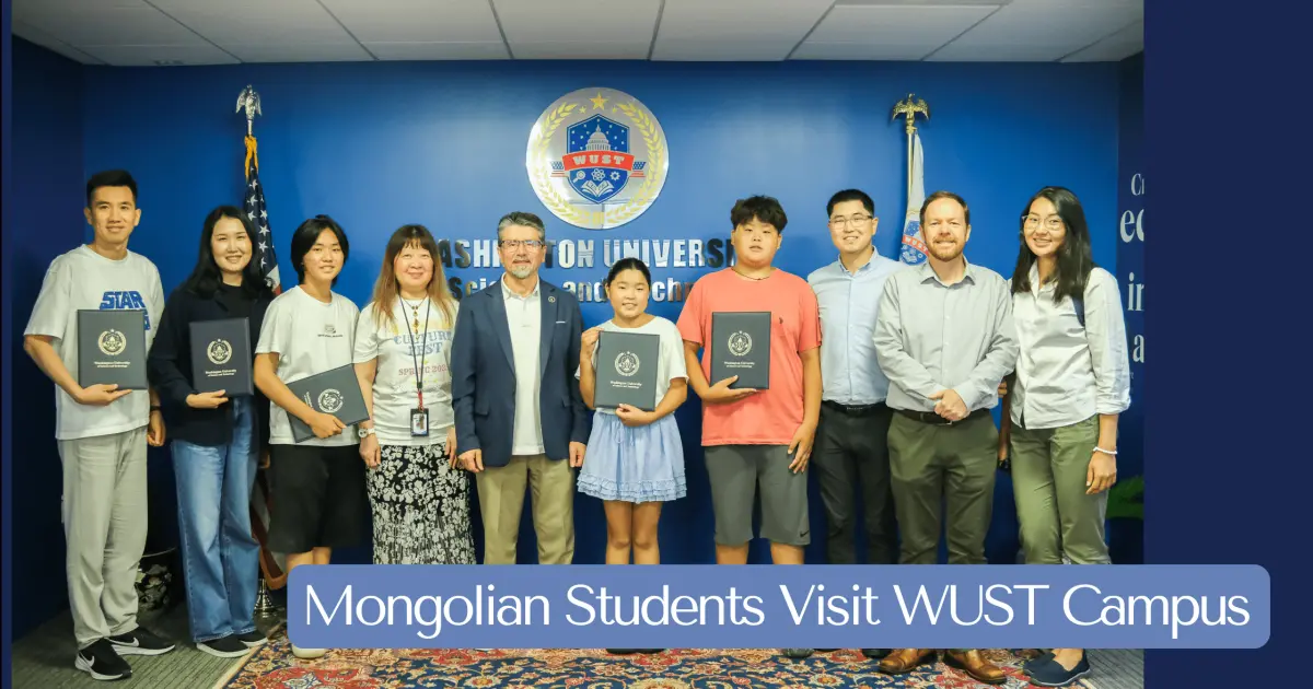 Educational Exchange: Mongolian Students Learn U.S. College Application Strategies at WUST